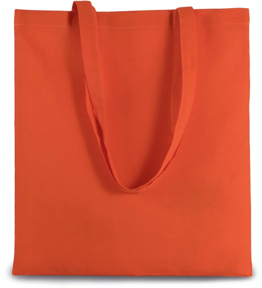 Baumwolltasche mit langem Henkel