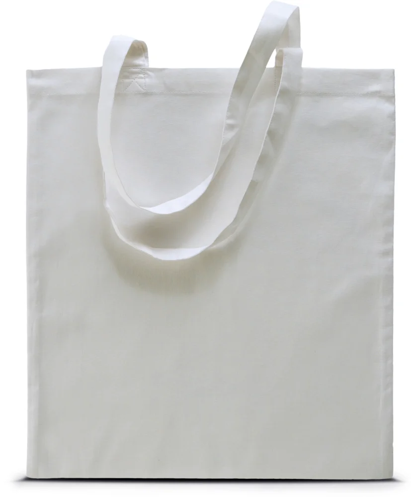 Baumwolltasche mit langem Henkel