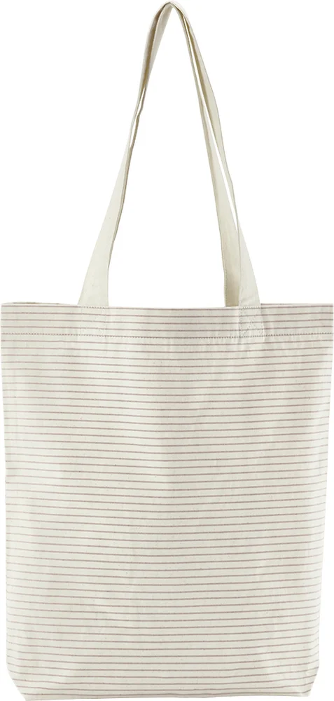 Bio-Baumwoll Shopper mit Streifen