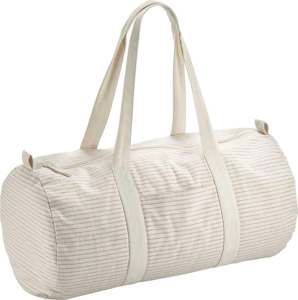 Bio-Baumwoll Tasche mit Streifen