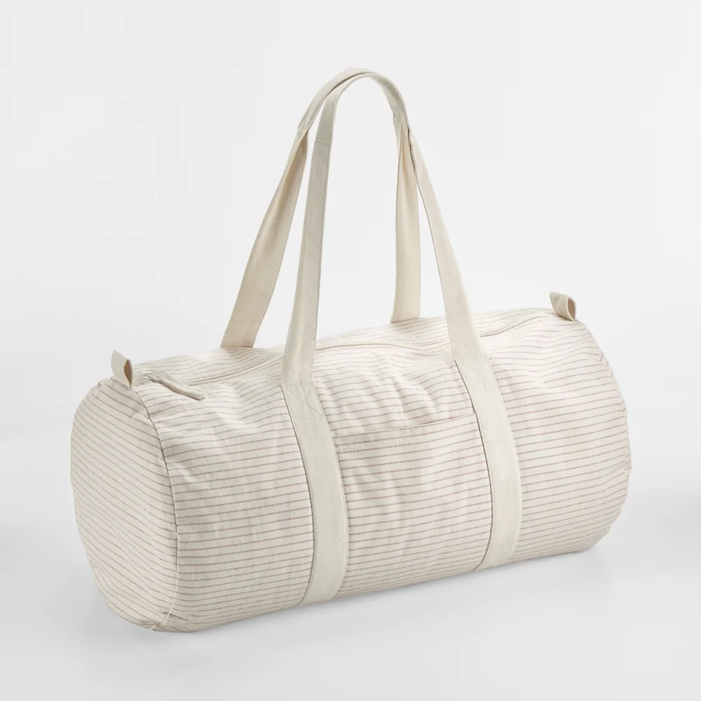 Bio-Baumwoll Tasche mit Streifen