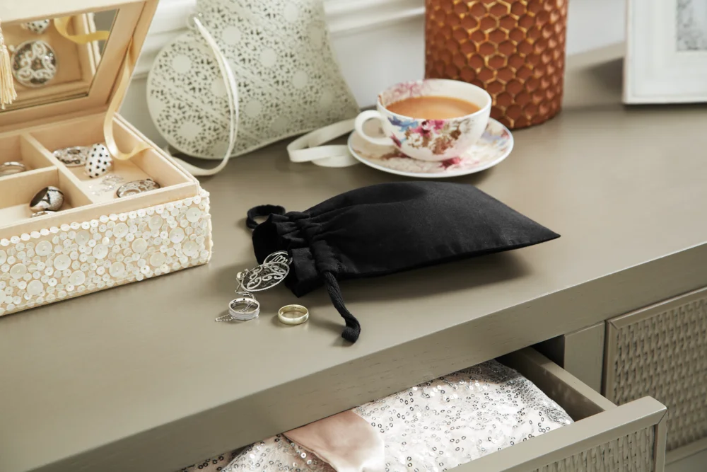 Bio Baumwolltasche mit Zugkordel