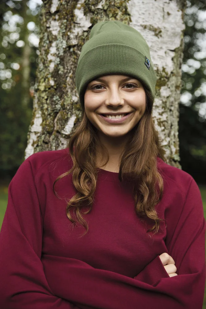 Bio Fairtrade Strickmütze