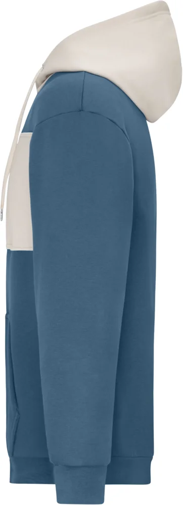 Bio Kapuzen Sweater "Colour-Block"