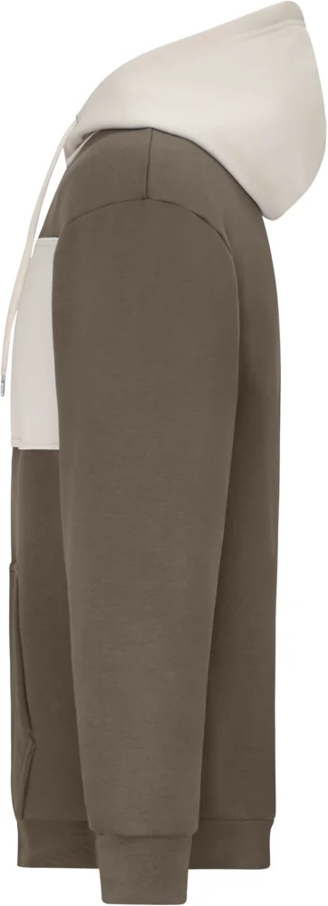 Bio Kapuzen Sweater "Colour-Block"