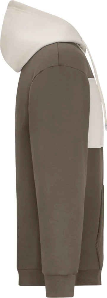 Bio Kapuzen Sweater "Colour-Block"