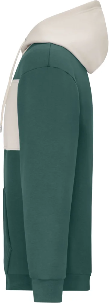 Bio Kapuzen Sweater "Colour-Block"