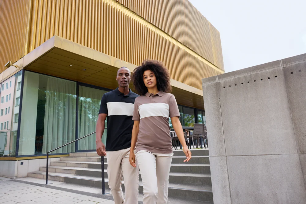 Bio Polo "Colour-Block"