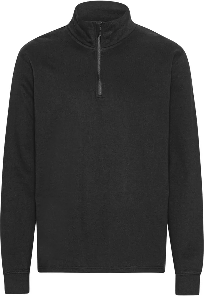 Bio Sweater mit 1/4 Zip