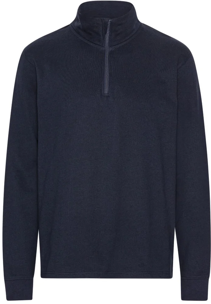 Bio Sweater mit 1/4 Zip