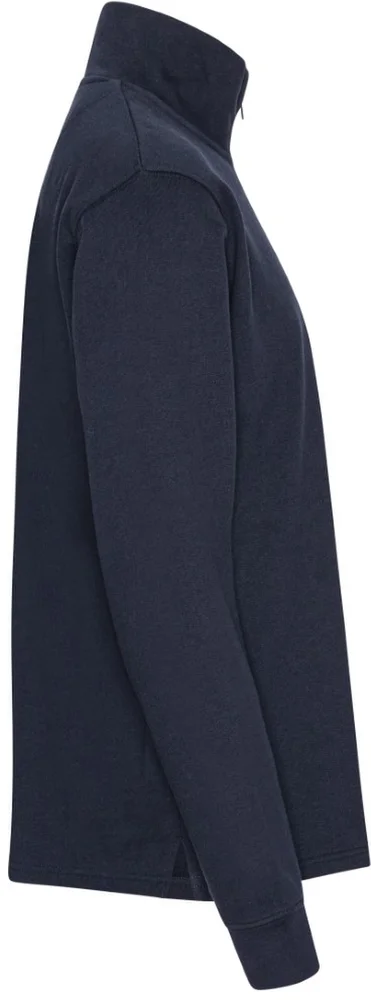 Bio Sweater mit 1/4 Zip