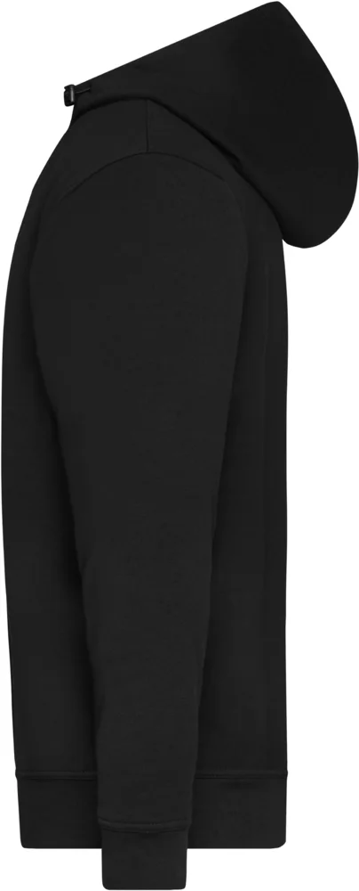 Bio Workwear Kapuzen Sweater mit "1/4" Zip