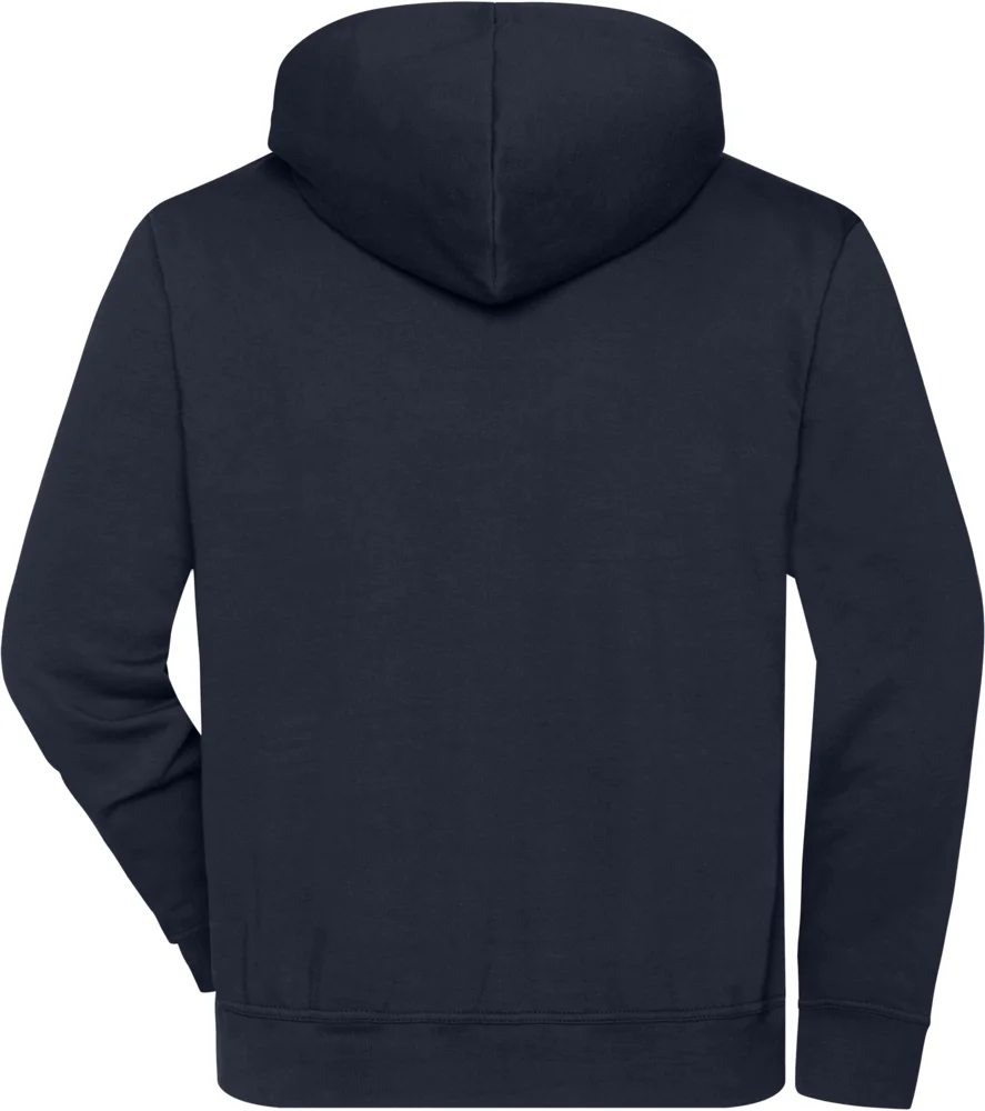 Bio Workwear Kapuzen Sweater mit "1/4" Zip