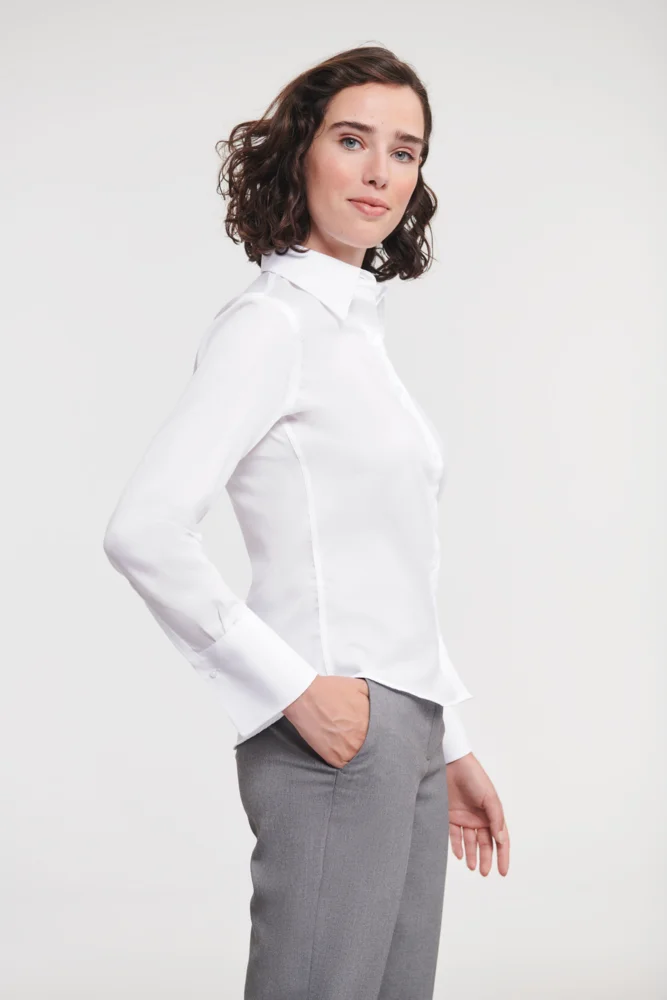 Bluse langarm bügelfrei