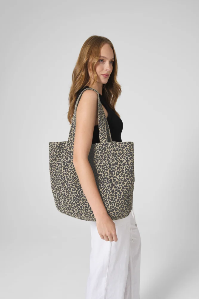 Canvas Tasche "Leopard"