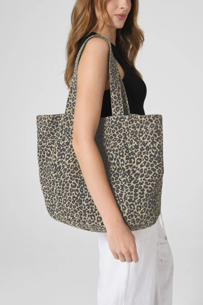 Canvas Tasche "Leopard"