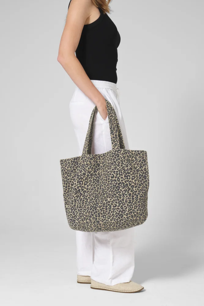 Canvas Tasche "Leopard"