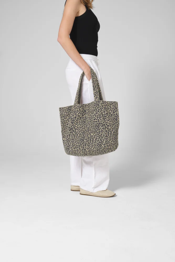 Canvas Tasche "Leopard"