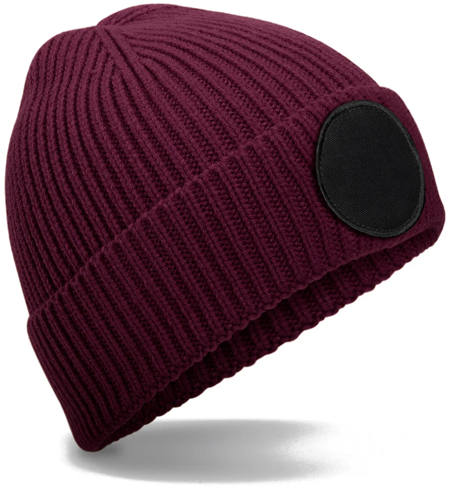 Circular Patch Beanie