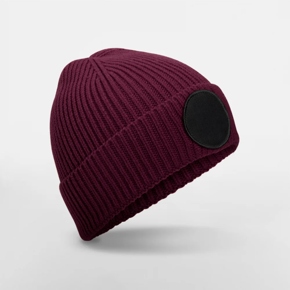 Circular Patch Beanie
