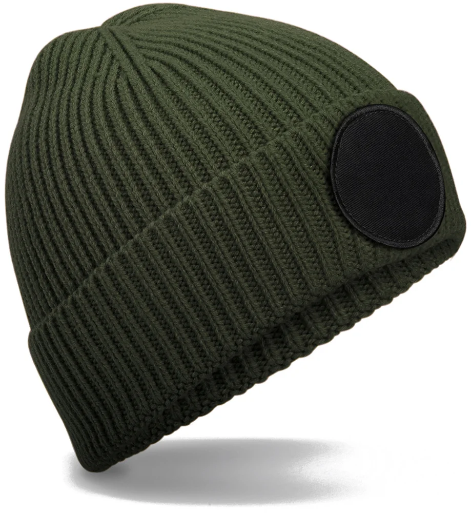 Circular Patch Beanie