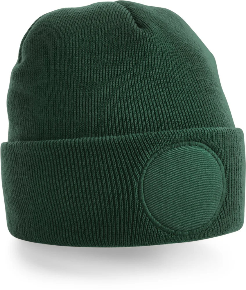 Circular Patch Beanie
