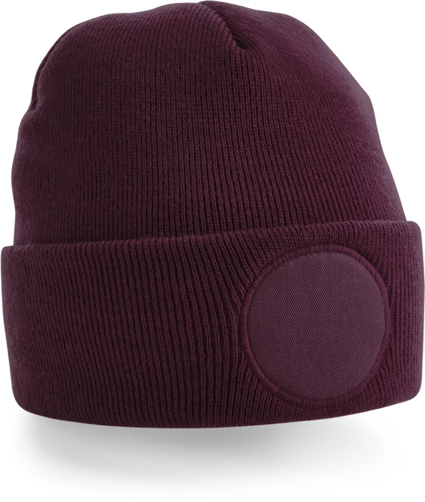 Circular Patch Beanie