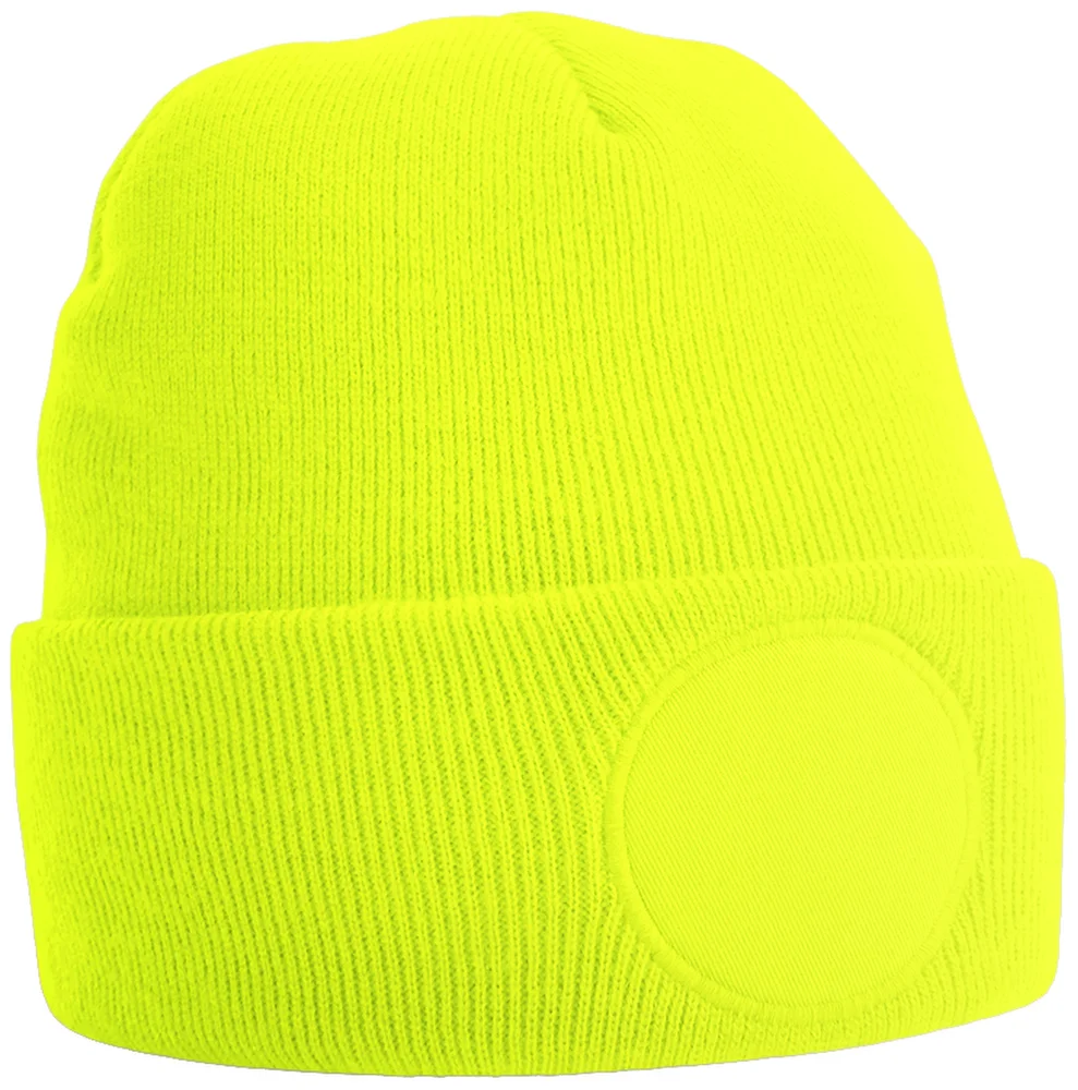 Circular Patch Beanie