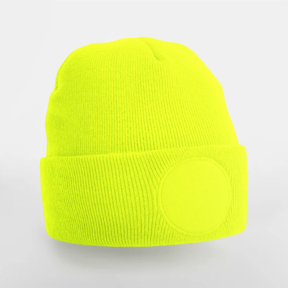 Circular Patch Beanie
