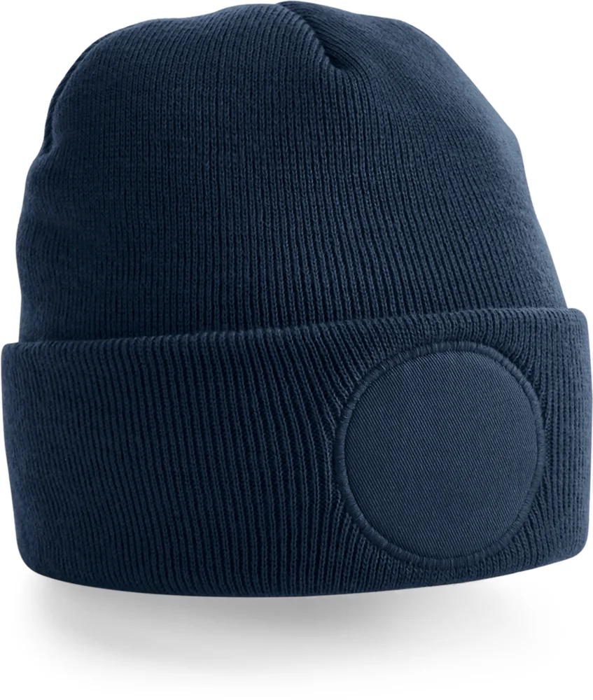 Circular Patch Beanie