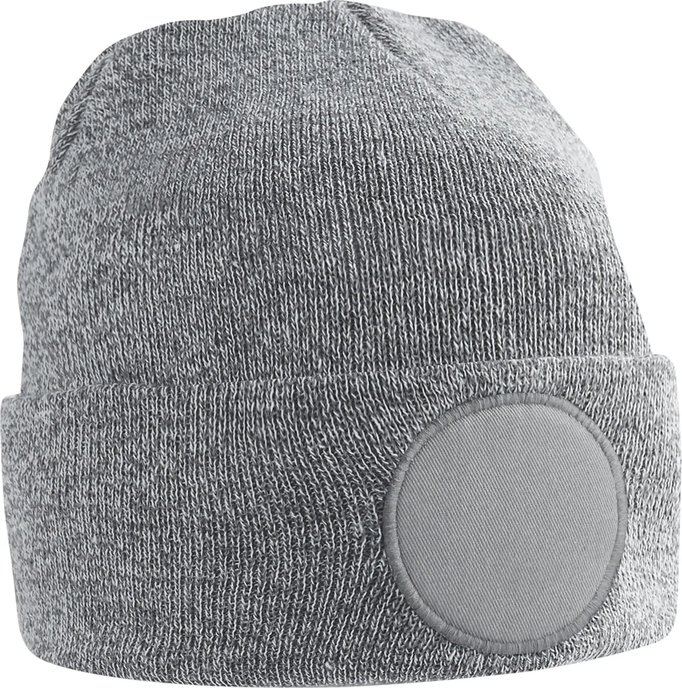 Circular Patch Beanie