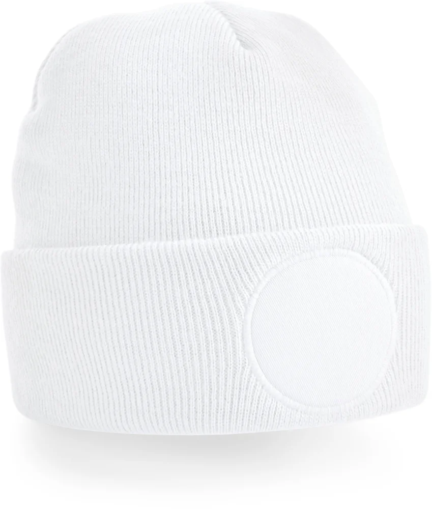 Circular Patch Beanie