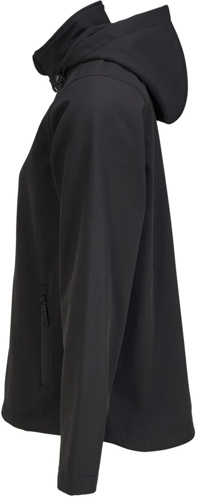 Damen 2-Lagen Kapuzen Softshell Jacke