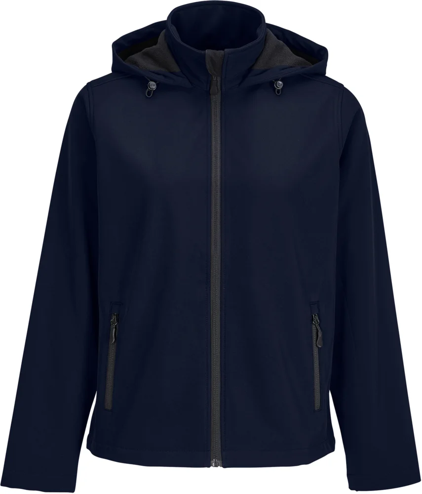 Damen 2-Lagen Kapuzen Softshell Jacke