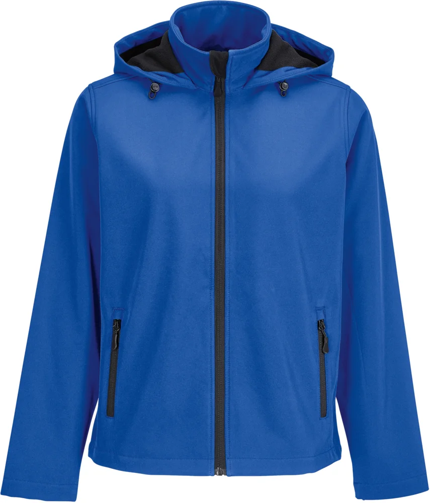 Damen 2-Lagen Kapuzen Softshell Jacke