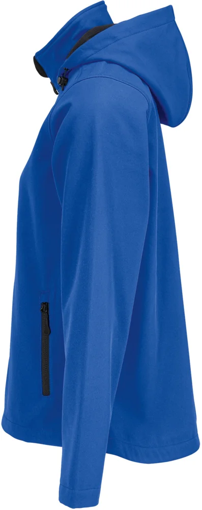 Damen 2-Lagen Kapuzen Softshell Jacke