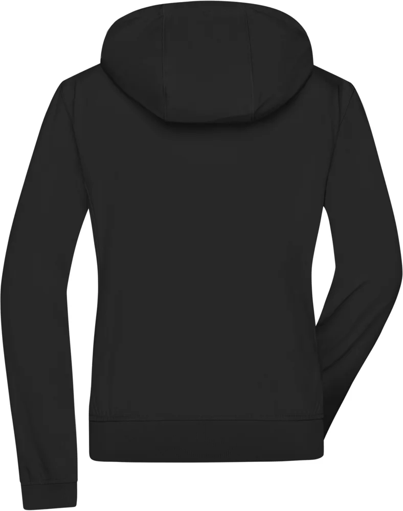 Damen 2-Lagen Kapuzen Softshell Jacke