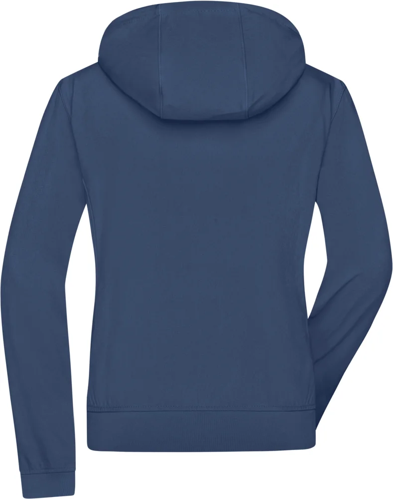 Damen 2-Lagen Kapuzen Softshell Jacke
