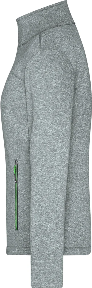 Damen 2-Lagen Melange Softshell Jacke