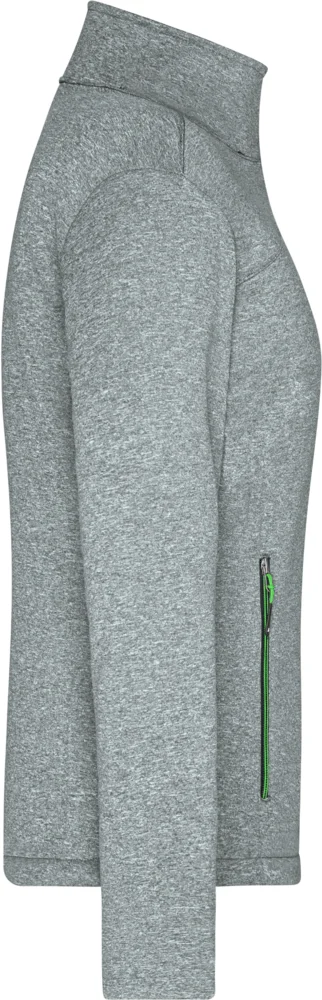 Damen 2-Lagen Melange Softshell Jacke