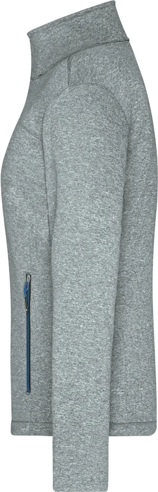 Damen 2-Lagen Melange Softshell Jacke
