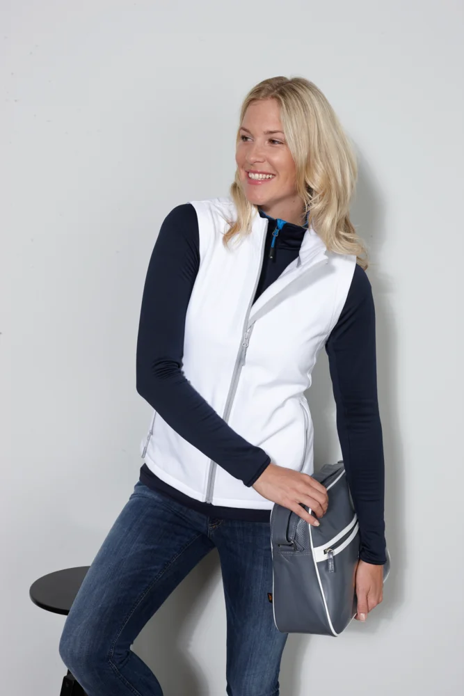 Ladies' 2-Layer Promo Softshell Vest