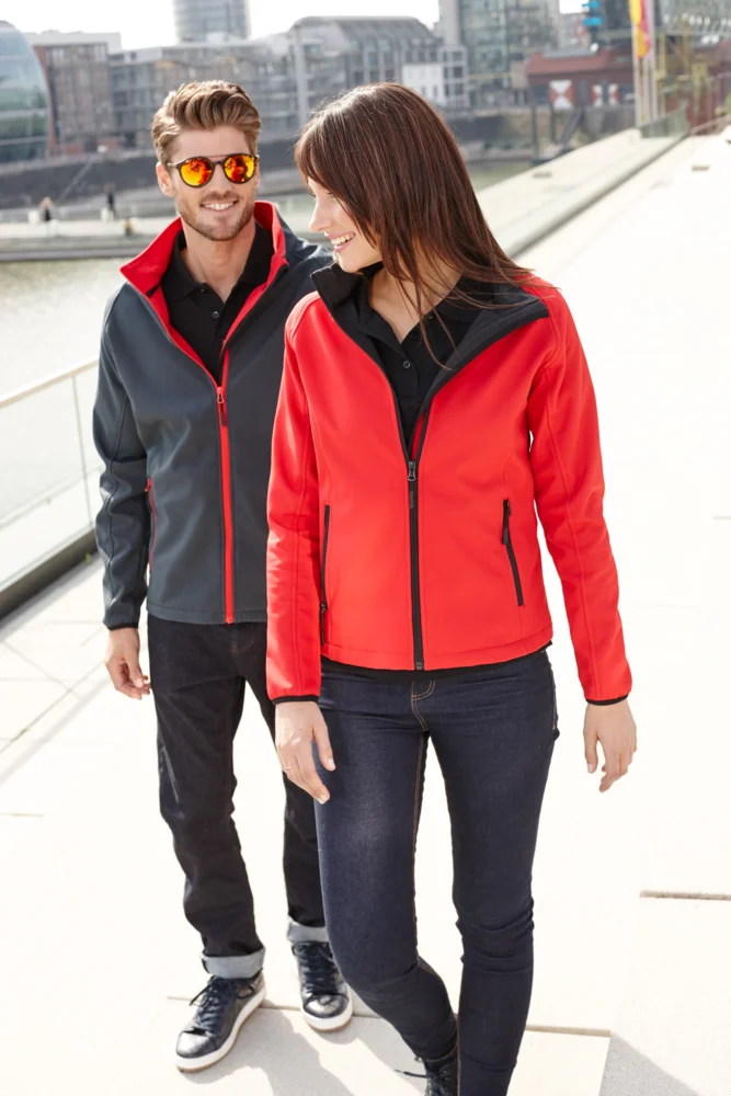 Damen 2-Lagen Promo Softshell Jacke