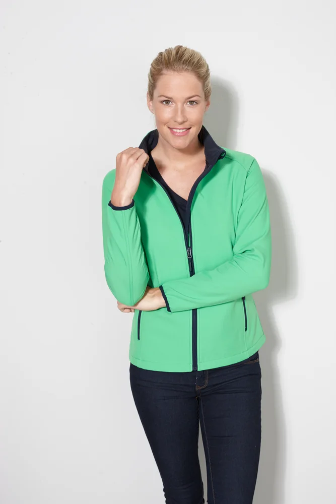 Damen 2-Lagen Promo Softshell Jacke