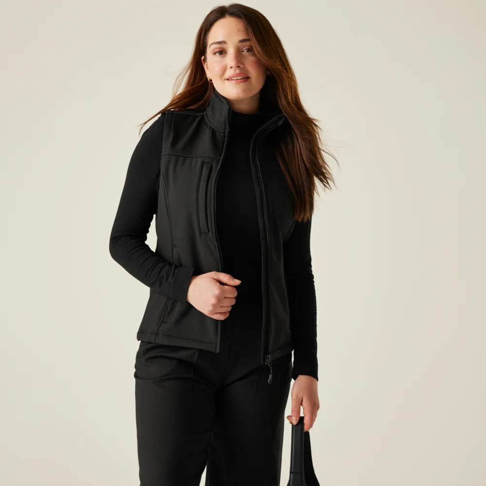 Damen 2-Lagen Softshell Bodywarmer "Flux"