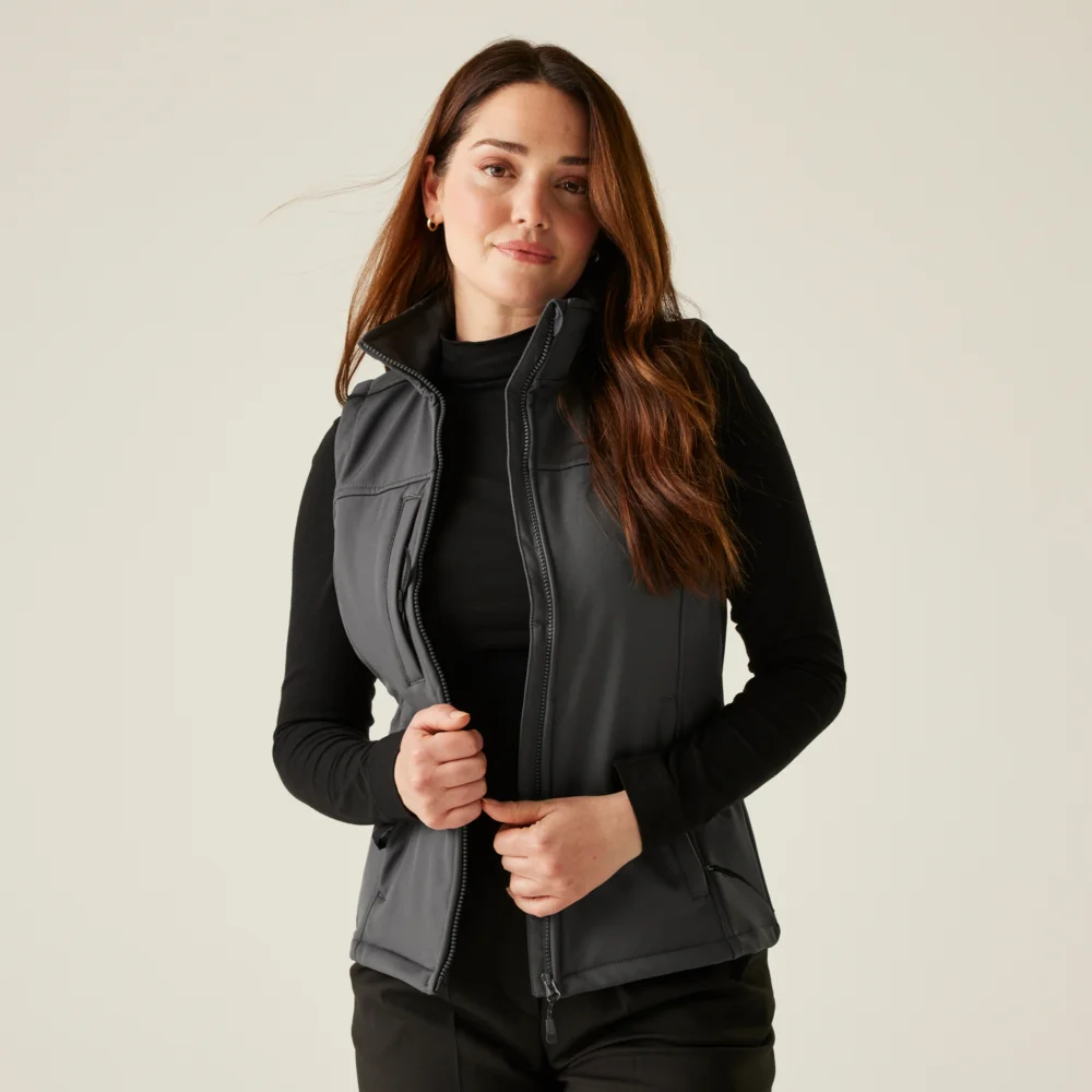 Damen 2-Lagen Softshell Bodywarmer "Flux"