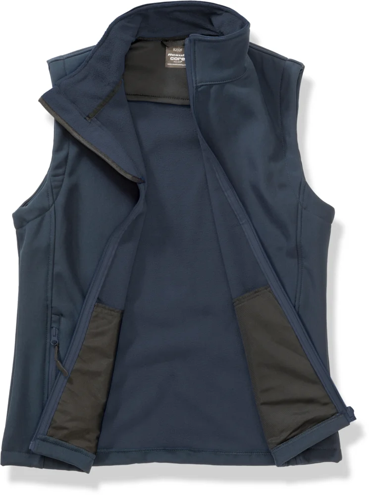 Damen 2-Lagen Softshell Gilet "Printable"