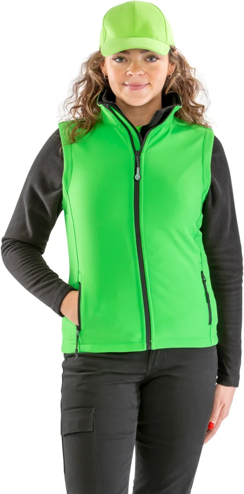 Damen 2-Lagen Softshell Gilet "Printable"