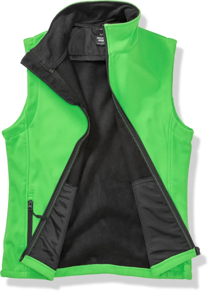 Damen 2-Lagen Softshell Gilet "Printable"