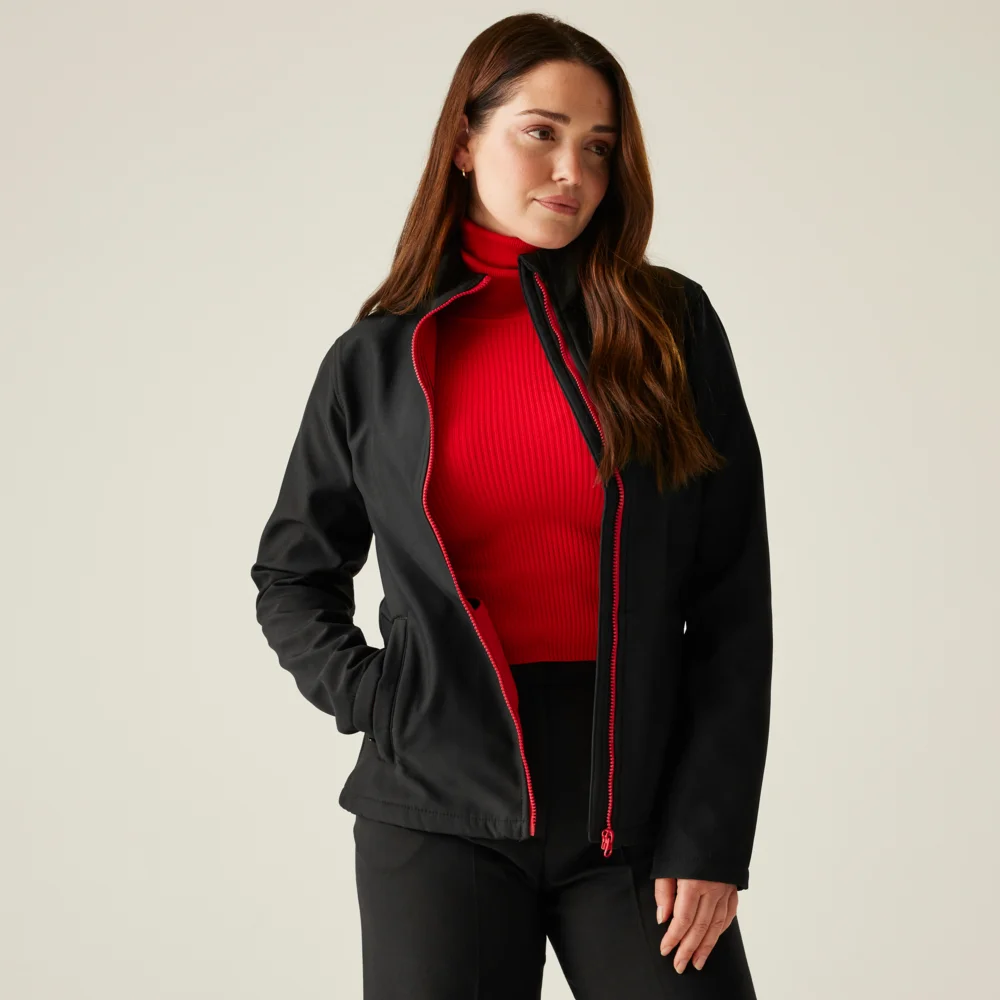 Damen 2-Lagen Softshell Jacke "Ablaze"